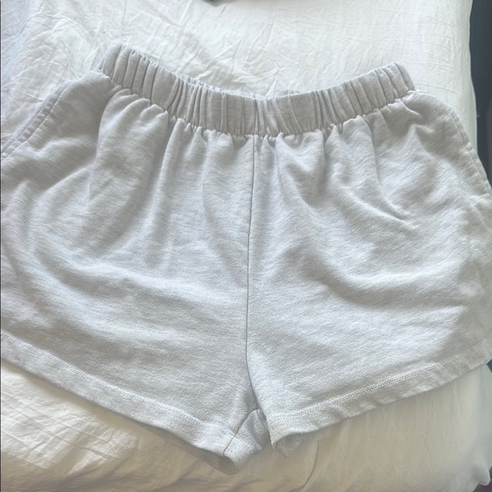 Women's Gray Casual Shorts